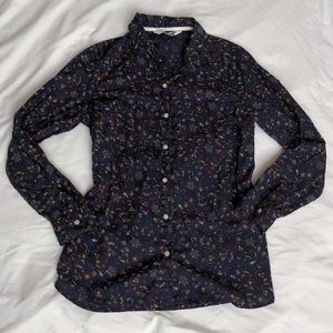 Floral Button Up